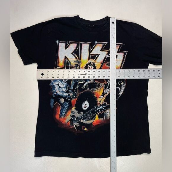 Kiss Graphic T-shirt Men Large Black Short Sleeve Music - Picture 6 of 6